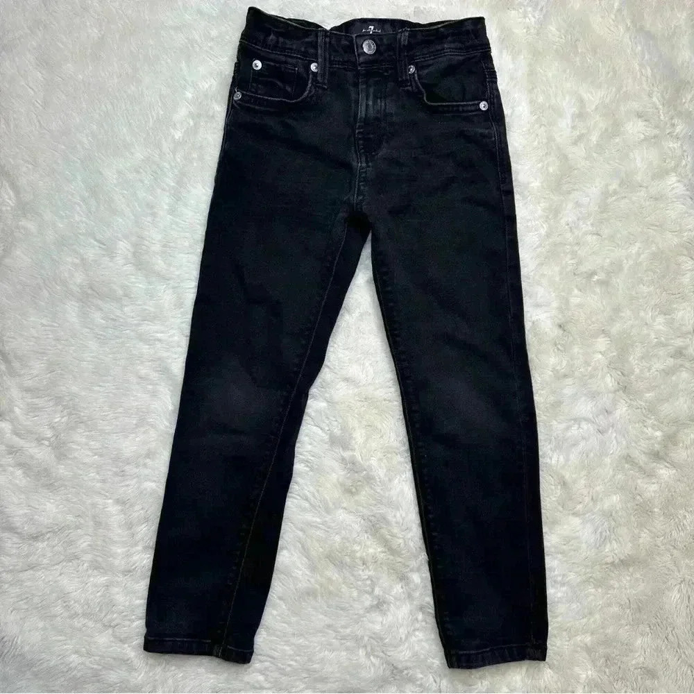 7 For All Mankind Jeans Slim Black Size 5